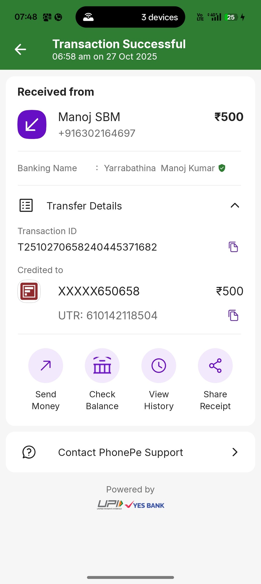 Payment Proof