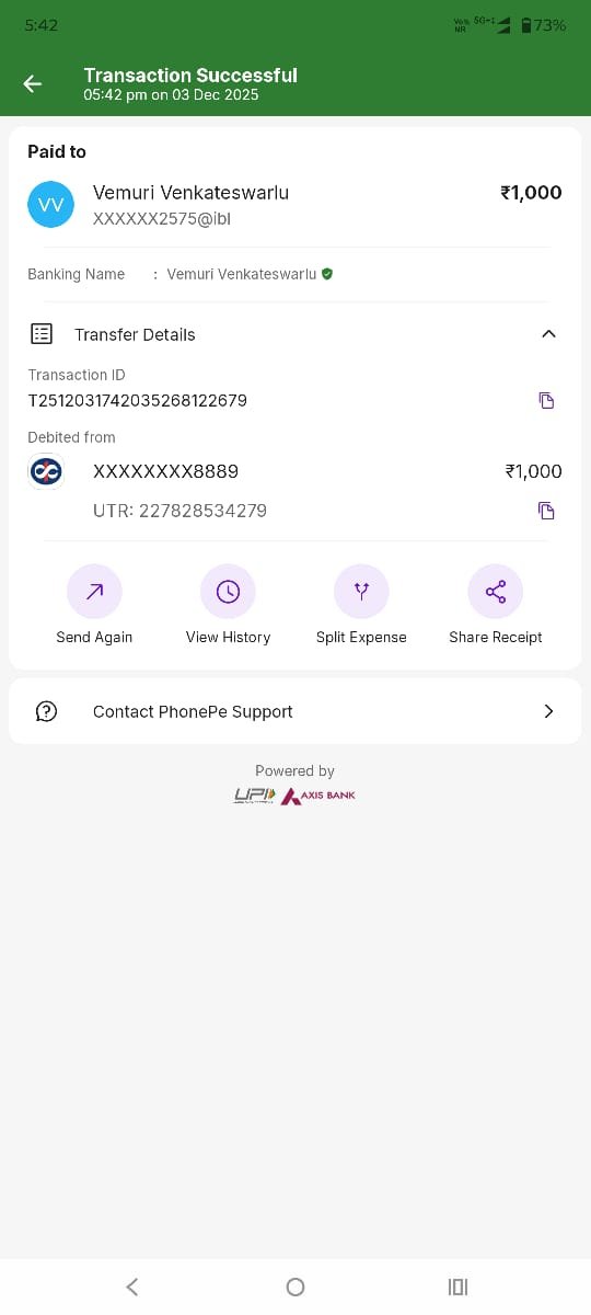 Payment Proof